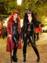 Cat womand and devil doll